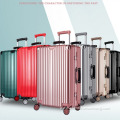 Fashionable travelling ABS PC trolley luggage suitcase